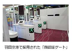 羽田空港で採用された顔認証ゲート